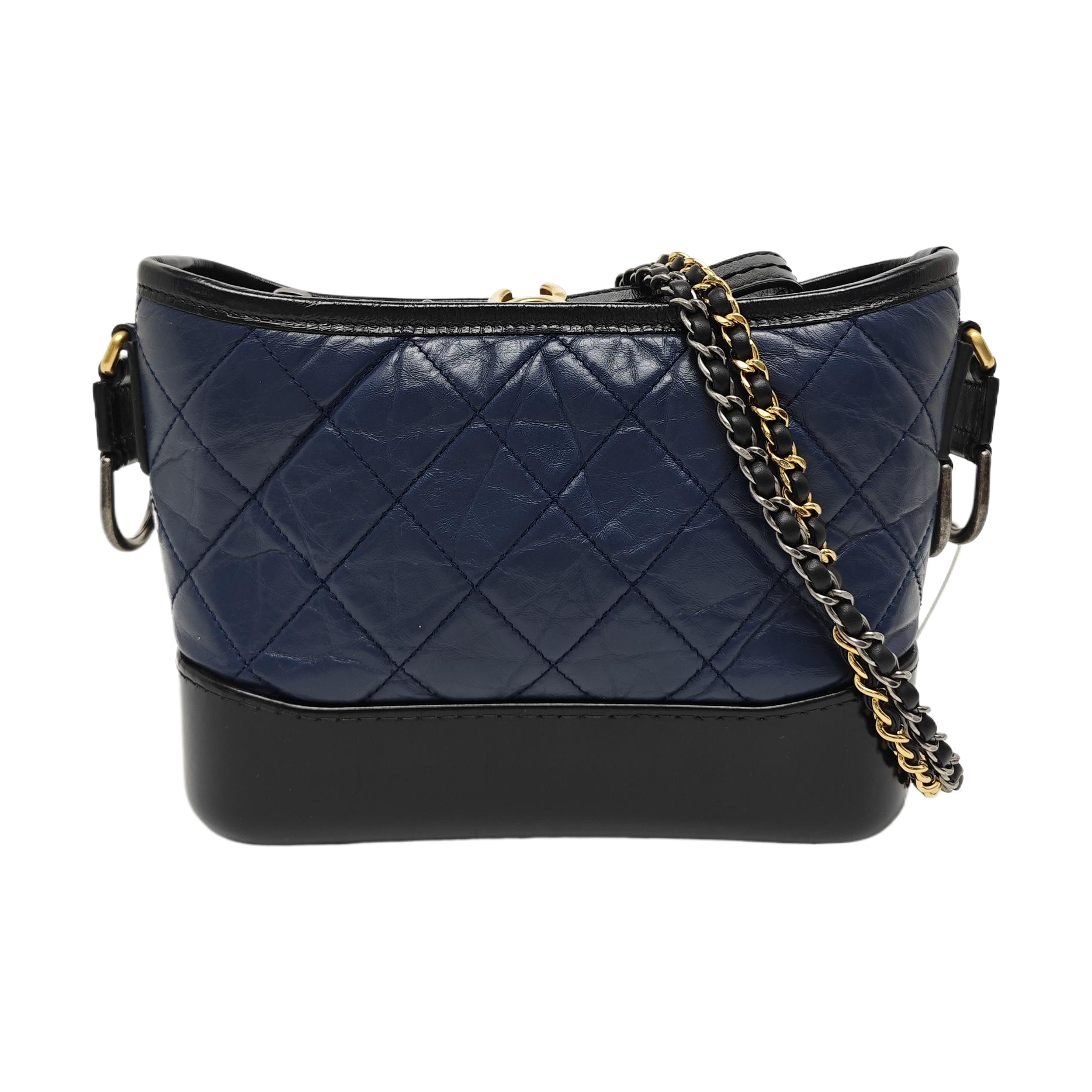Authenticated pre-owned  GABRIELLE Quilted Calfskin Blue - Shoulder Bag at Looply