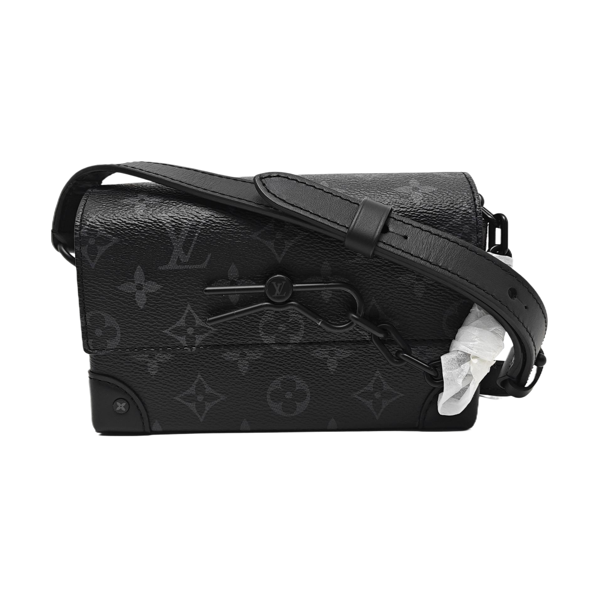 STEAMER Mini Monogram Coated Canvas Black