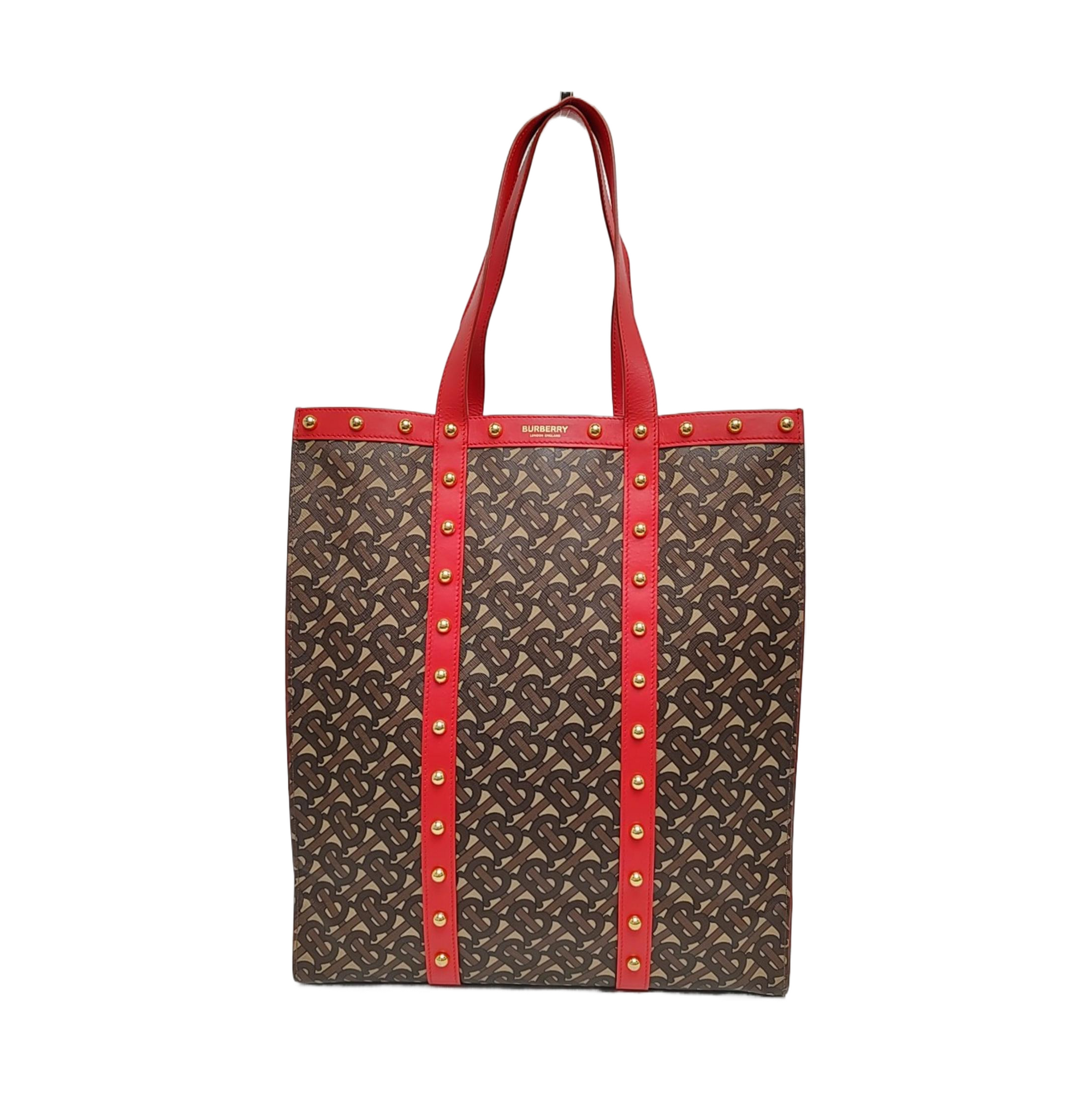 Coated Canvas Tote Bag Multicolor