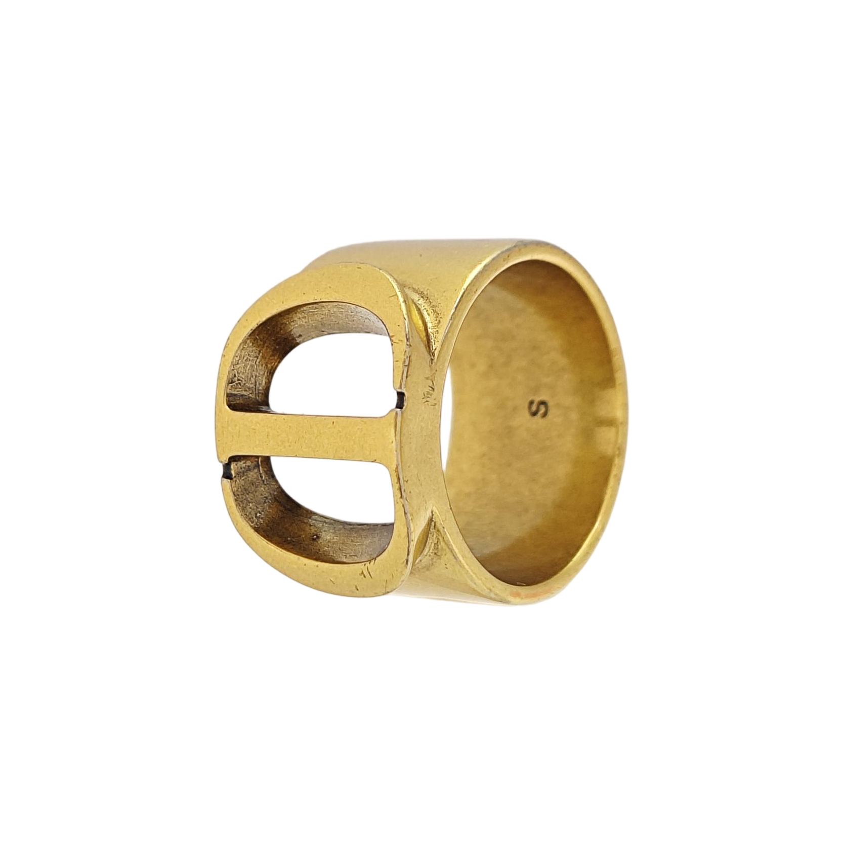 Metal Gold Ring EU 51
