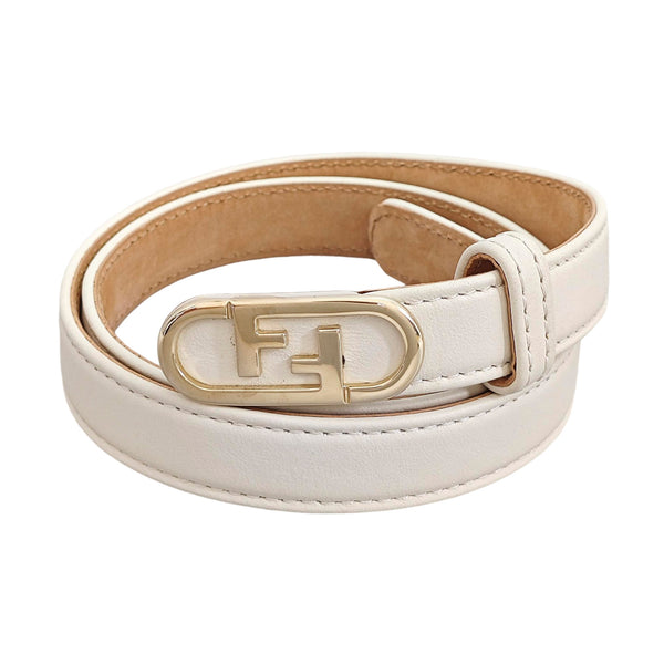 Leather Belt Yellow