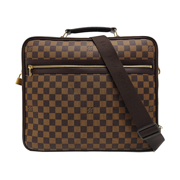SABANA Damier Ebene Coated Canvas Brown