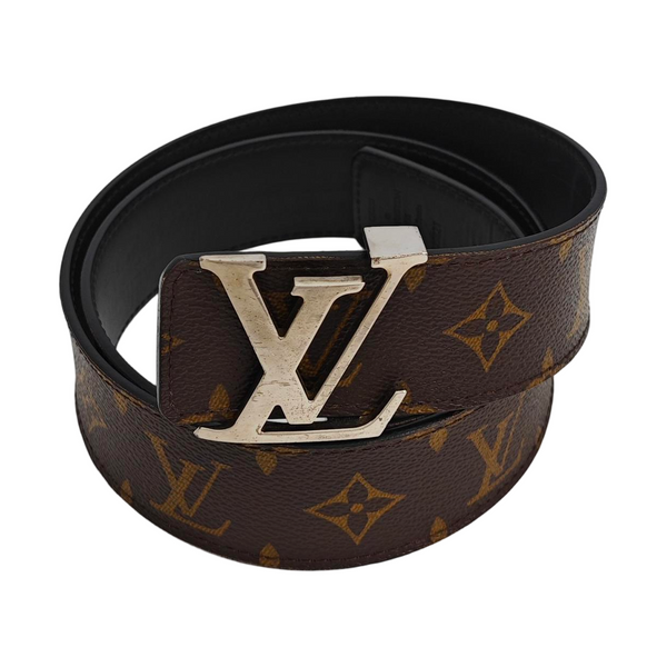 Coated Canvas Belt Brown