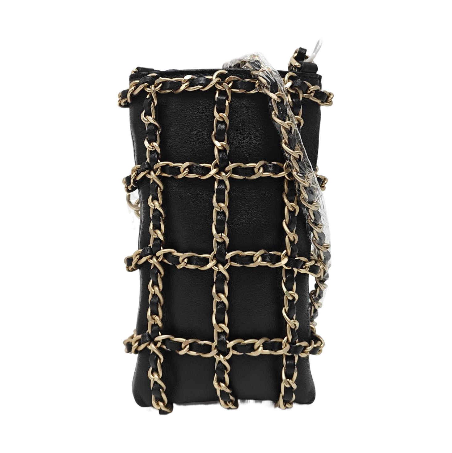 Lambskin Shoulder Bag Black