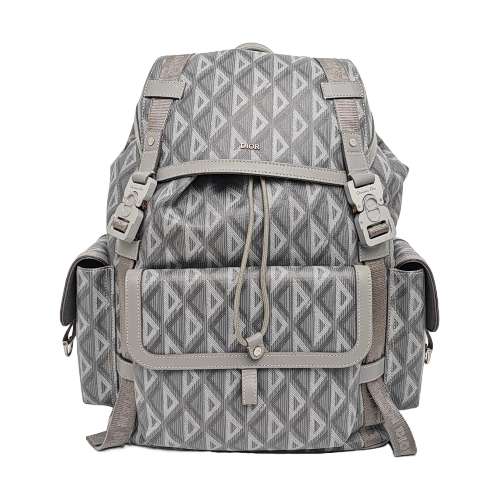 Hit The Road Large Coated Canvas Gray