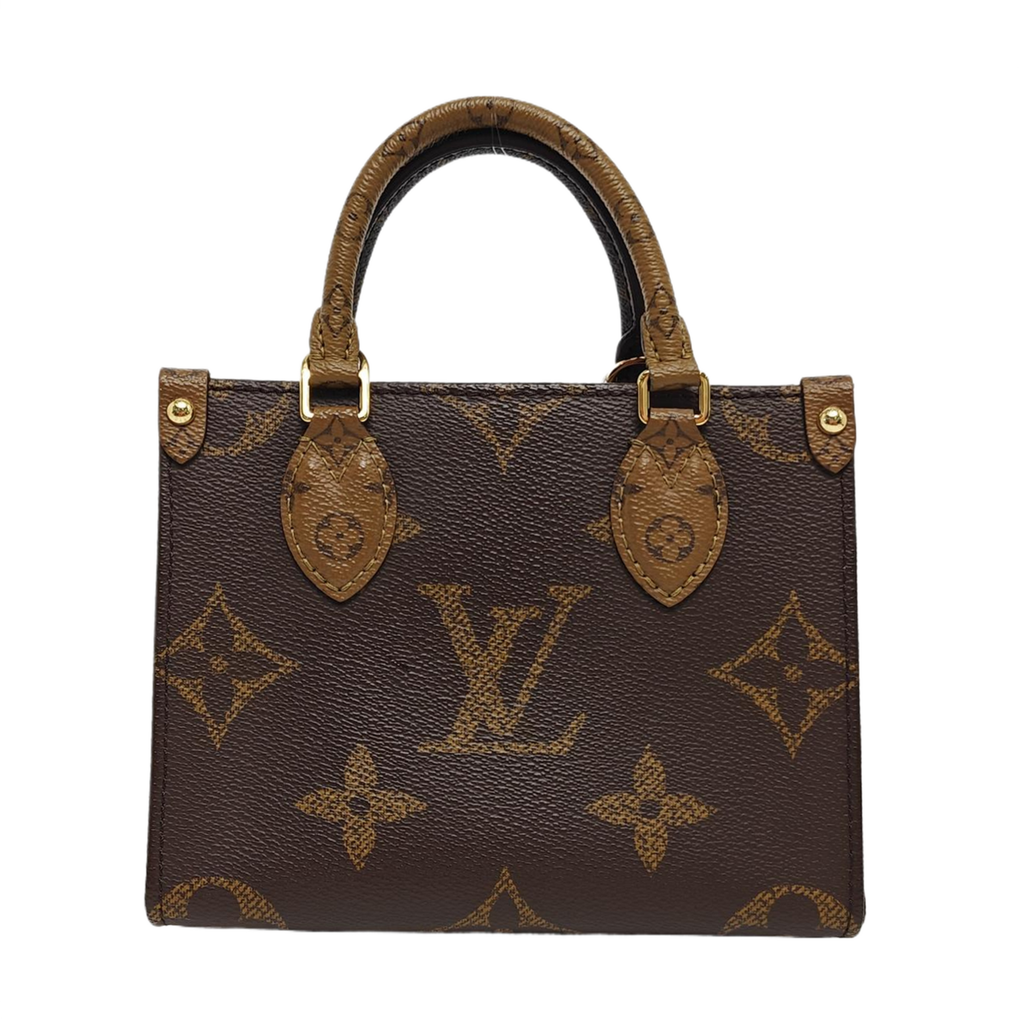 ONTHEGO BB Monogram Coated Canvas Brown