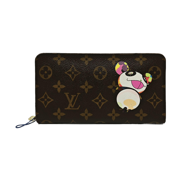 ZIPPY Monogram Coated Canvas Brown Wallet