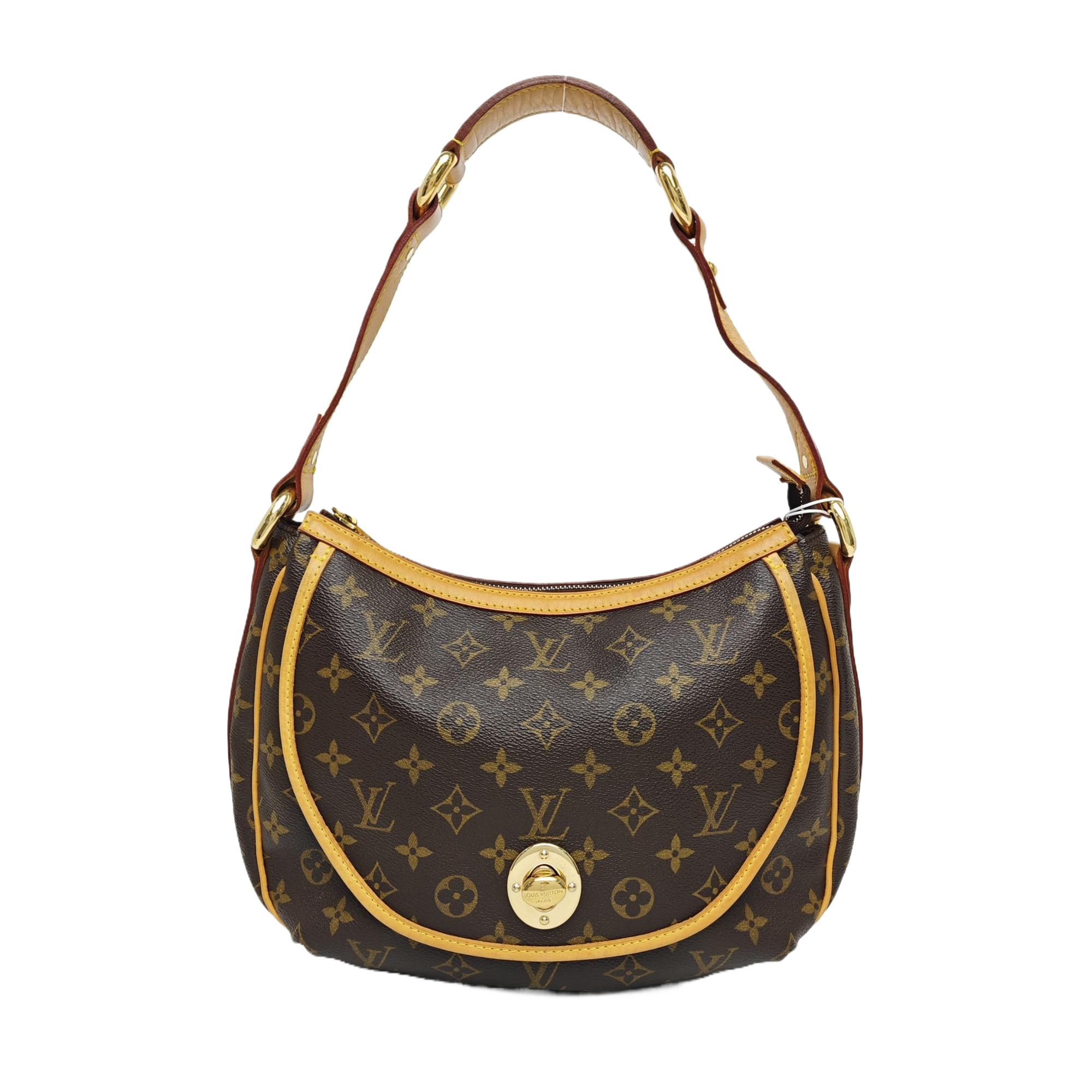 TULUM PM Monogram Coated Canvas Brown