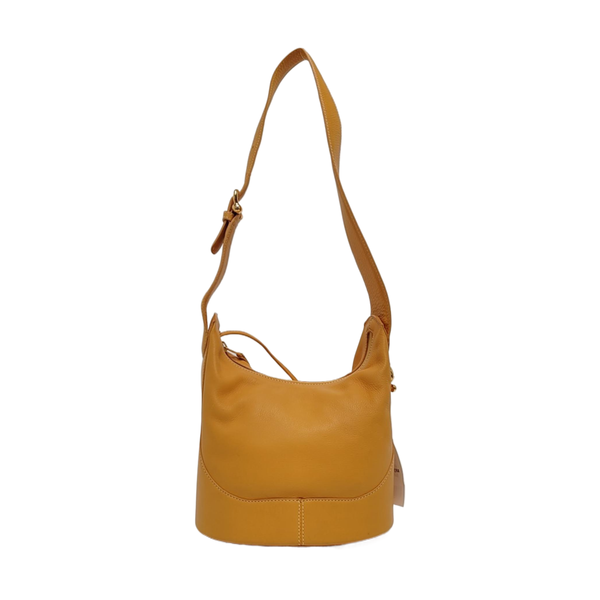 Calfskin Shoulder Bag Yellow