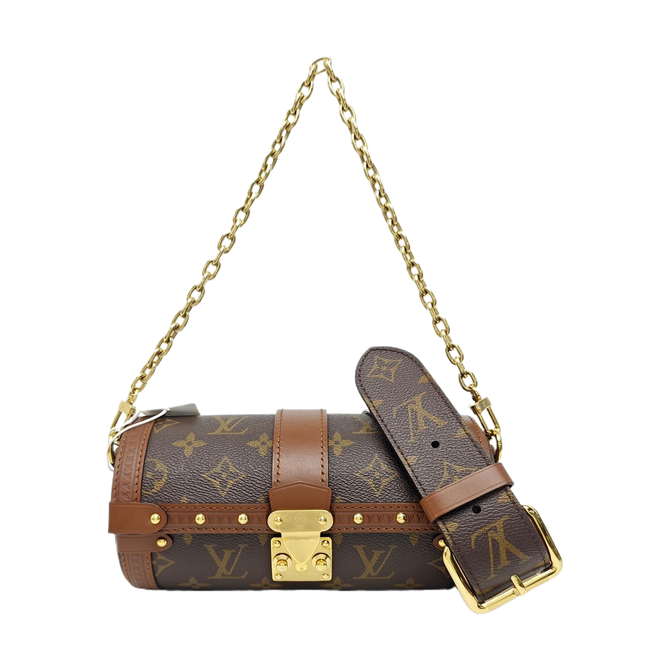 PAPILLON 19 Monogram Coated Canvas Brown
