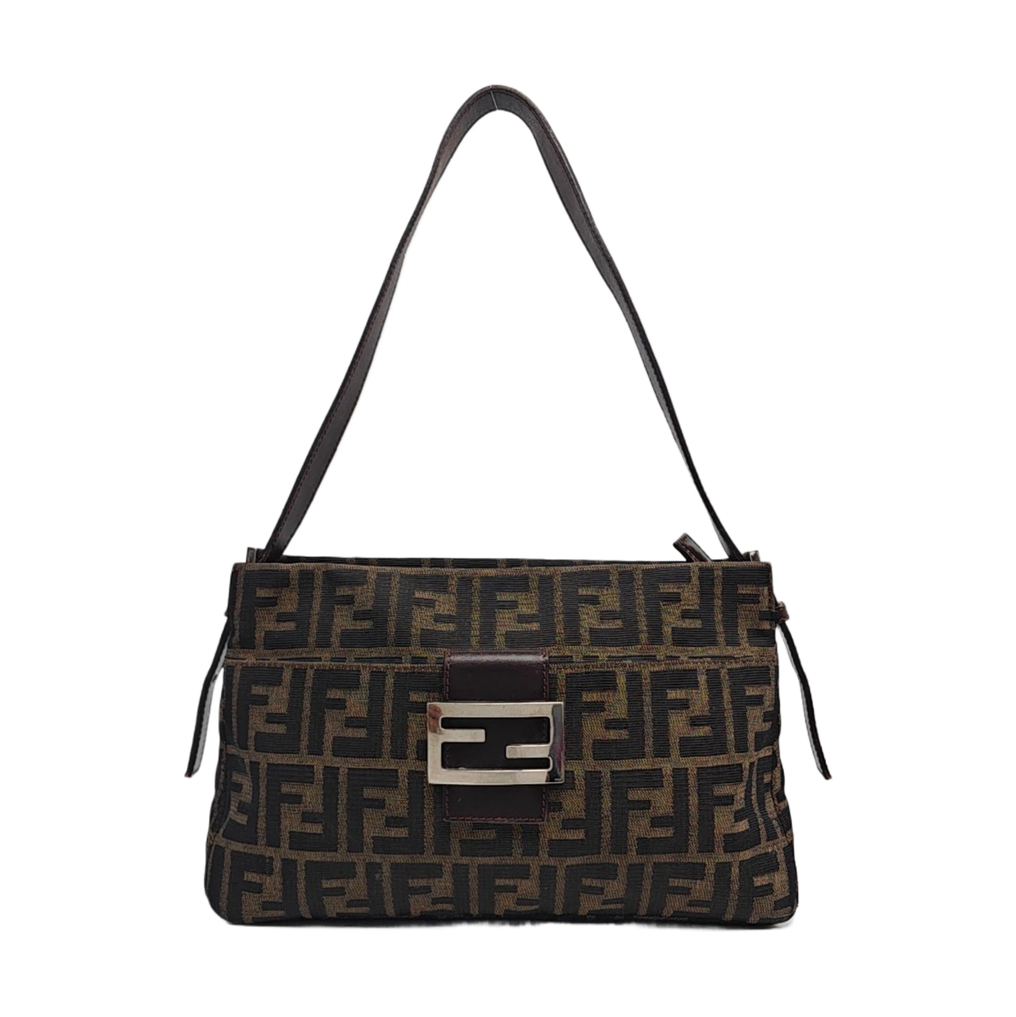 Baguette Medium Canvas Brown