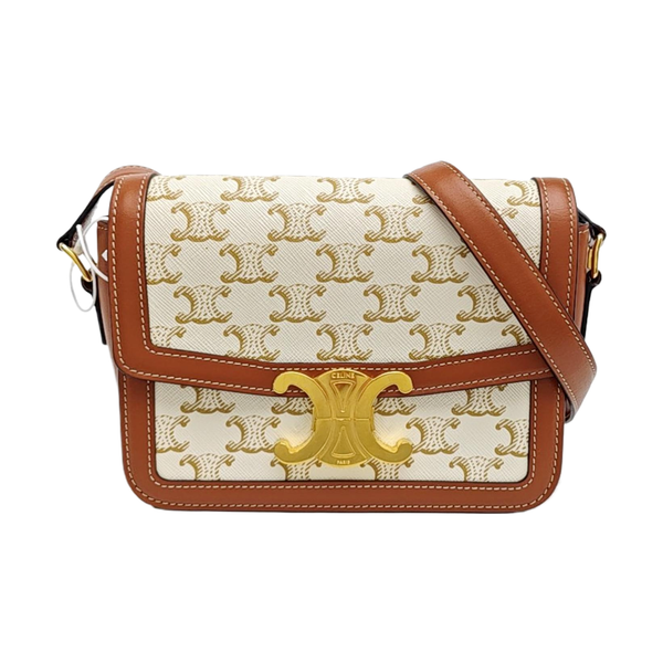 TRIOMPHE Teen Coated Canvas White