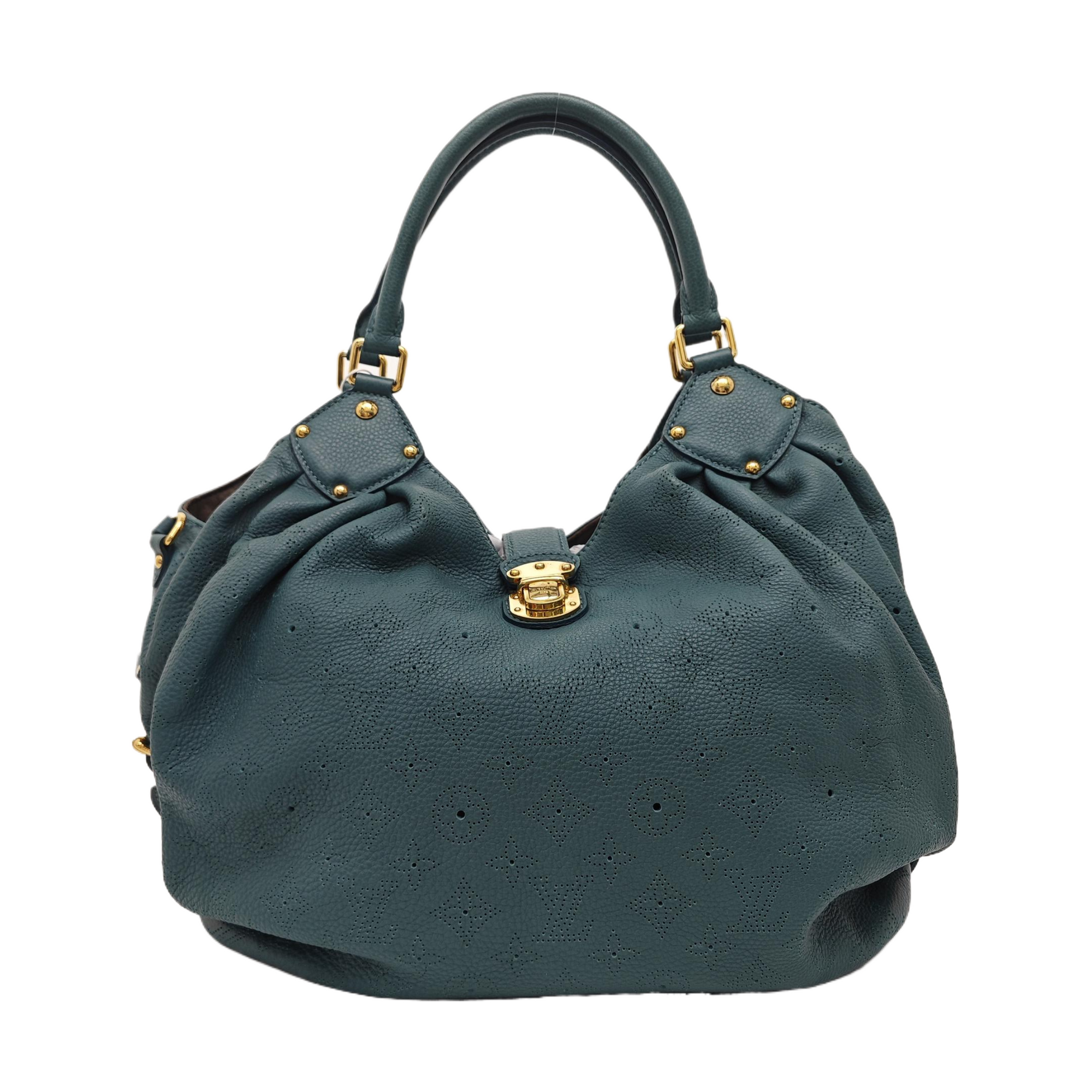SURYA Monogram Calfskin Green