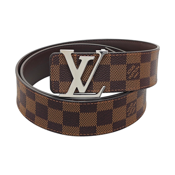 Coated Canvas Belt Brown