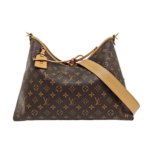 CARRYALL MM Monogram Coated Canvas Brown