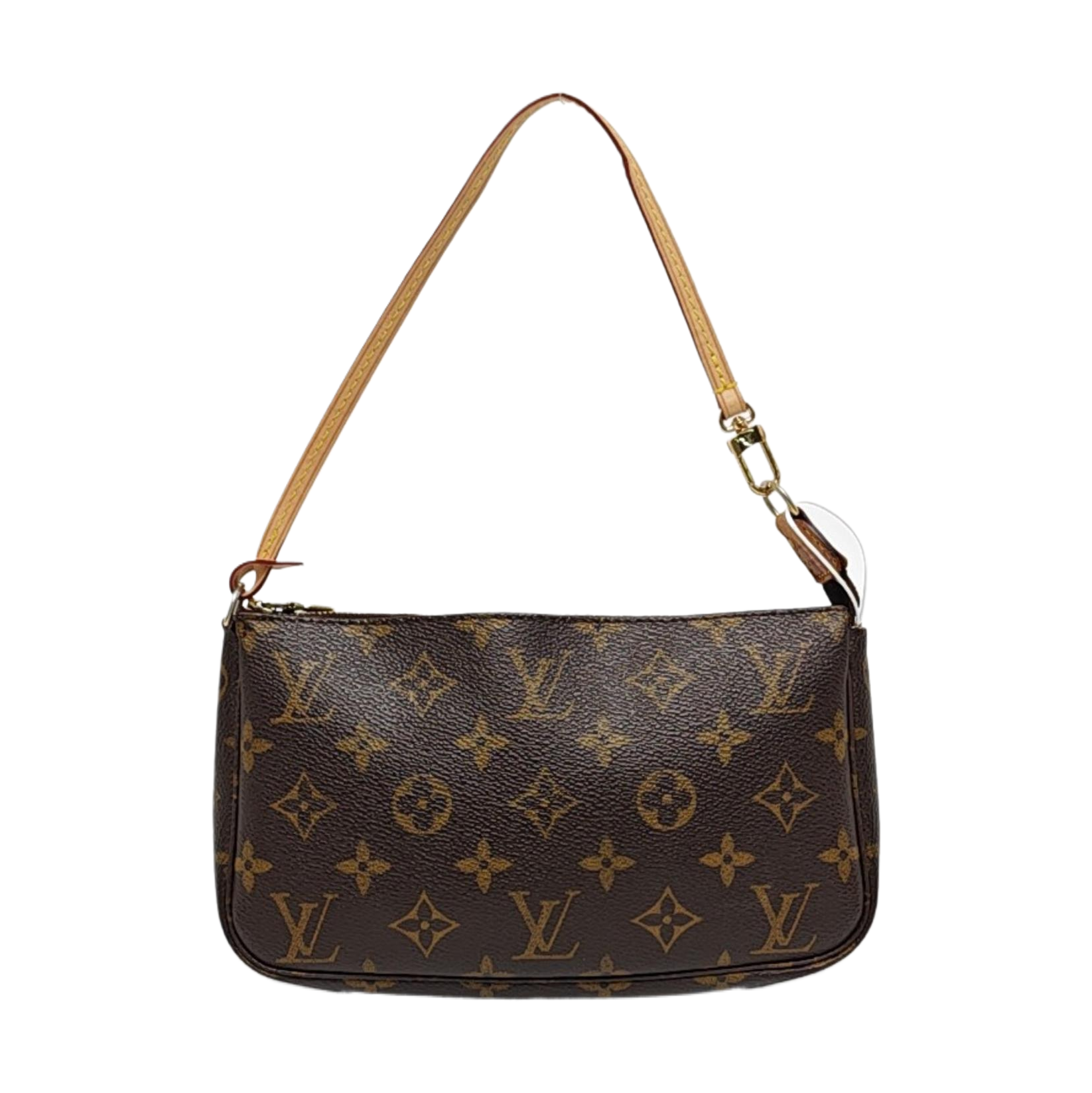 ACCESSOIRES Monogram Coated Canvas Brown
