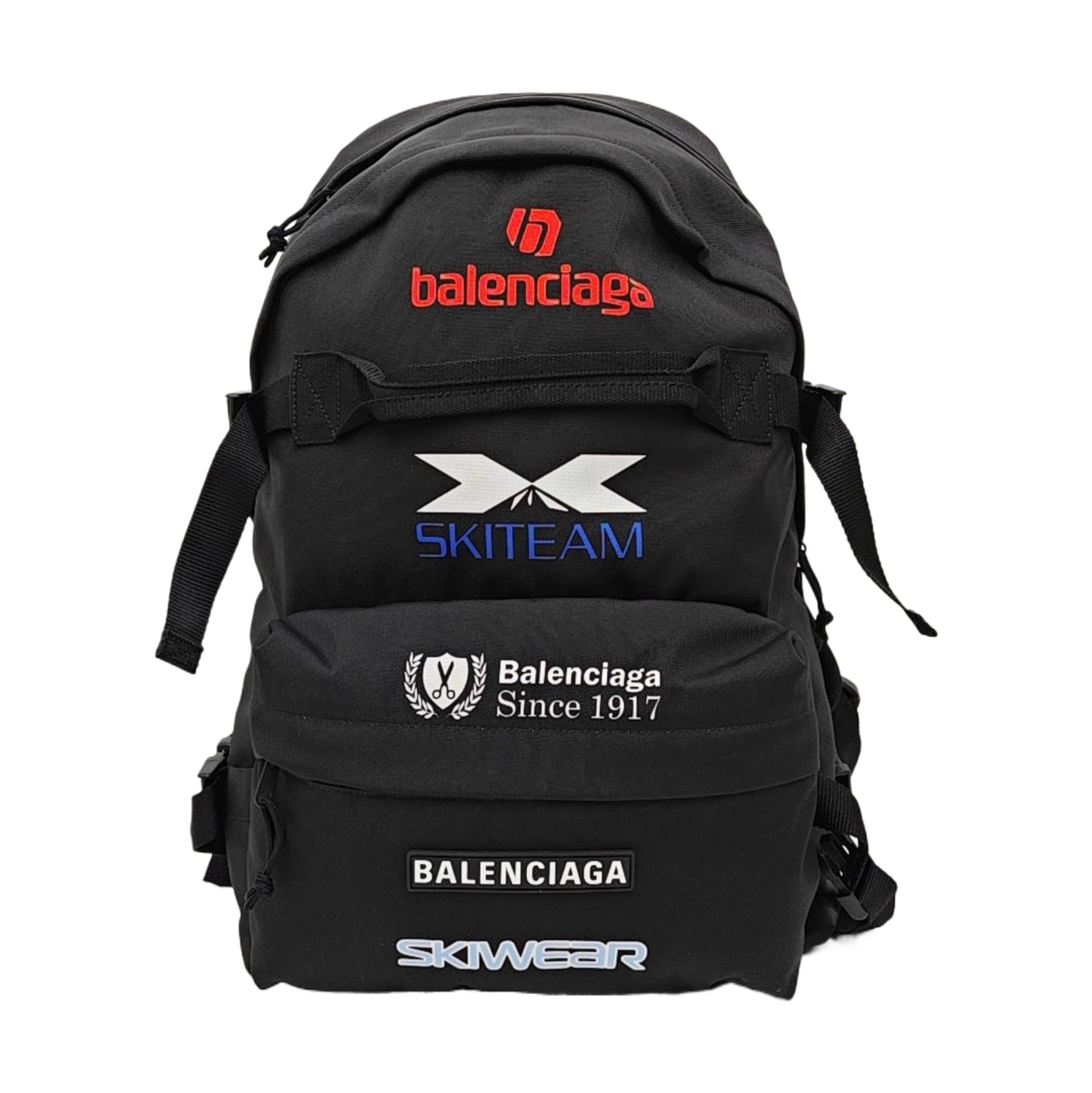 Nylon Backpack Black