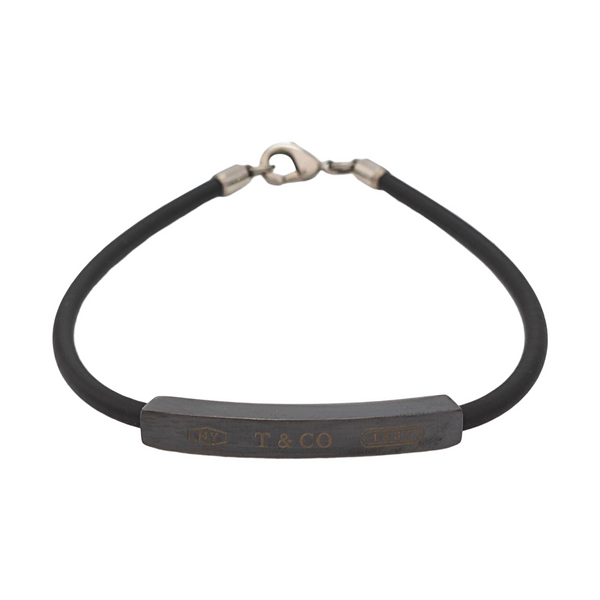 Tiffany & Co. Synthetic Material Black Bracelet