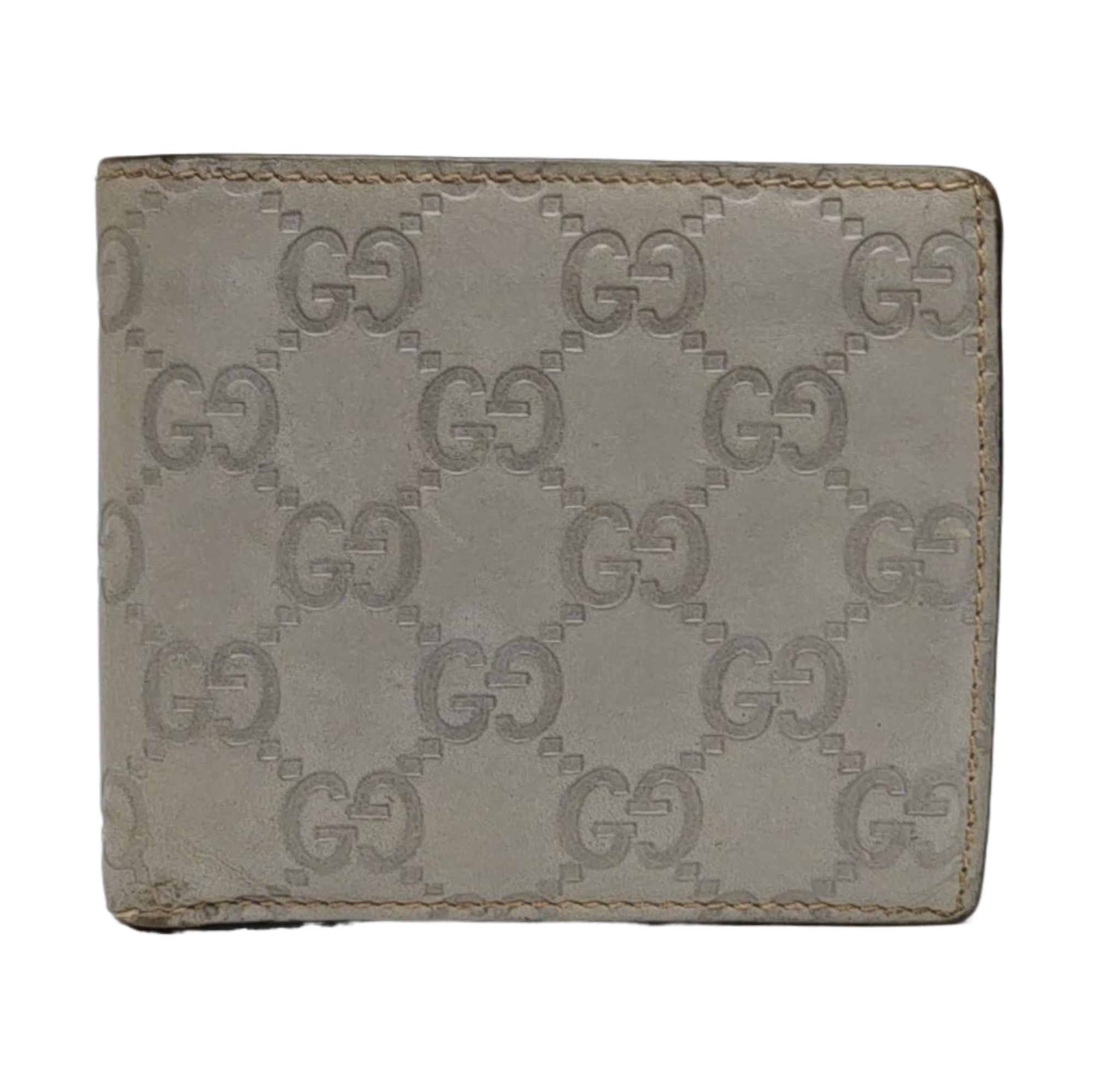 Monogram Calfskin Wallet Gray