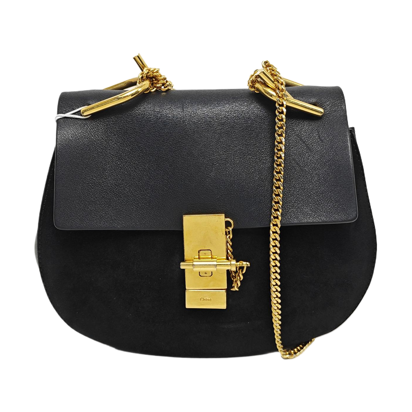 Drew Medium Calfskin Black