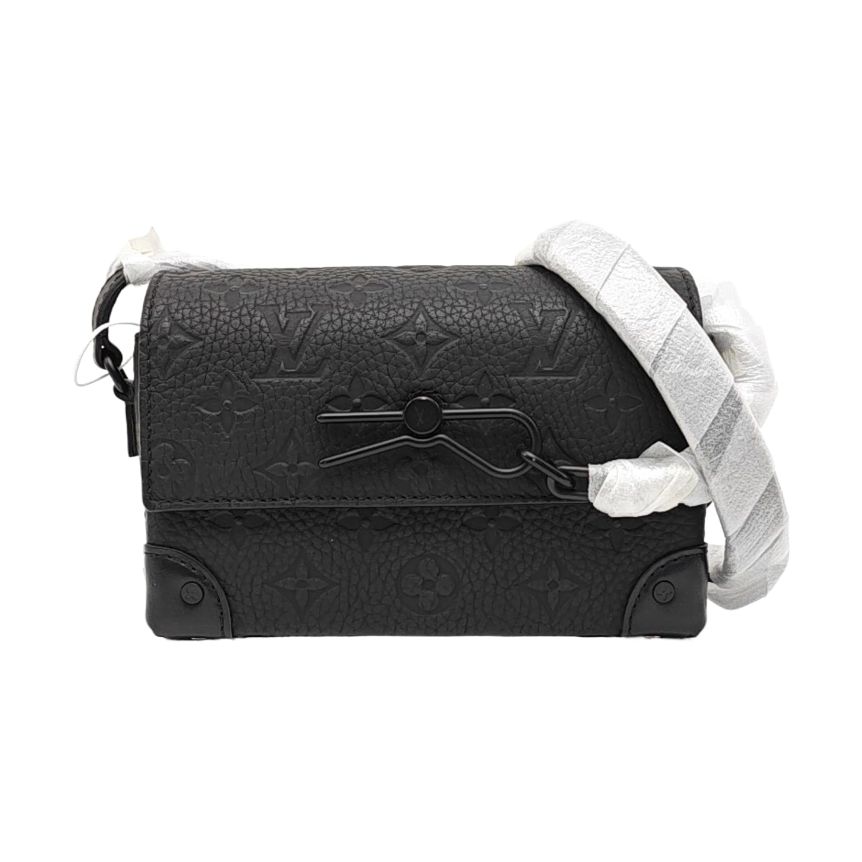 SOFT TRUNK Mini Monogram Calfskin Black