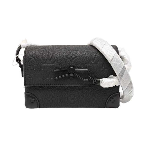 SOFT TRUNK Mini Monogram Calfskin Black