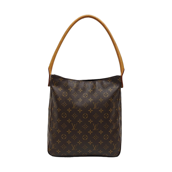 LOOPING GM Monogram Coated Canvas Brown