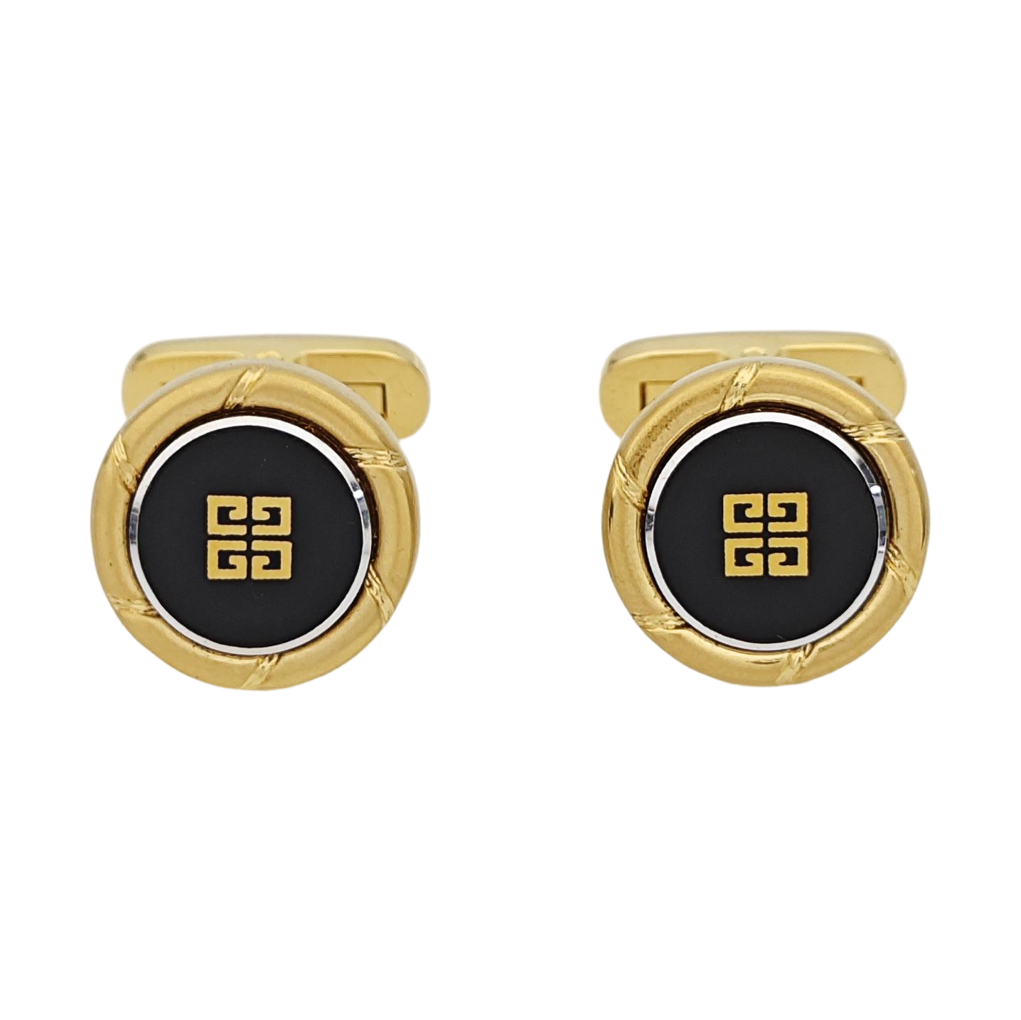 Metal Cufflink Gold