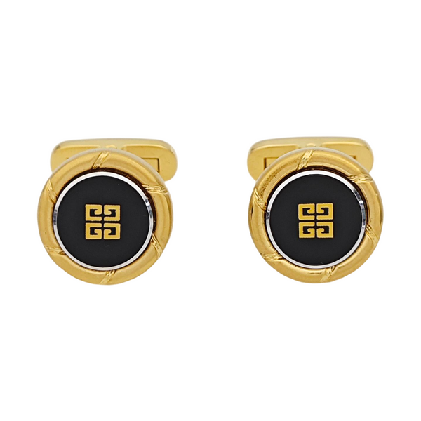 Metal Cufflink Gold