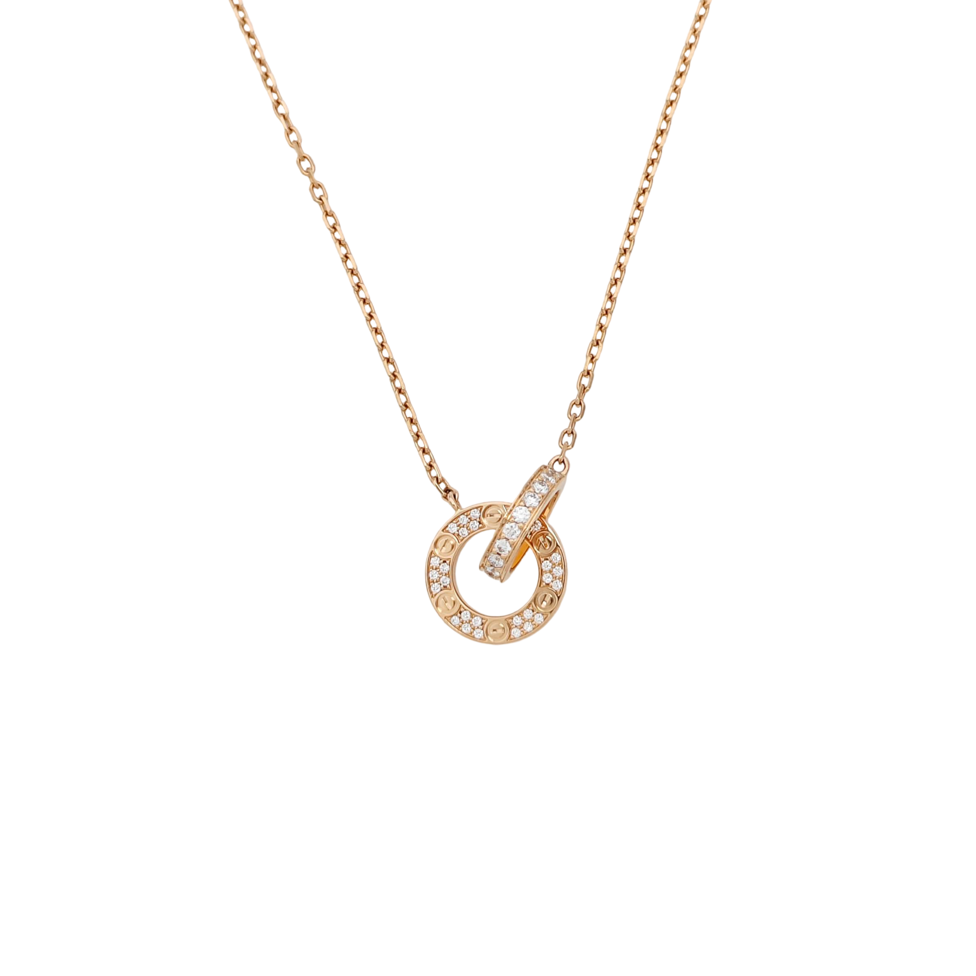 LOVE 18k Rose Gold Necklace