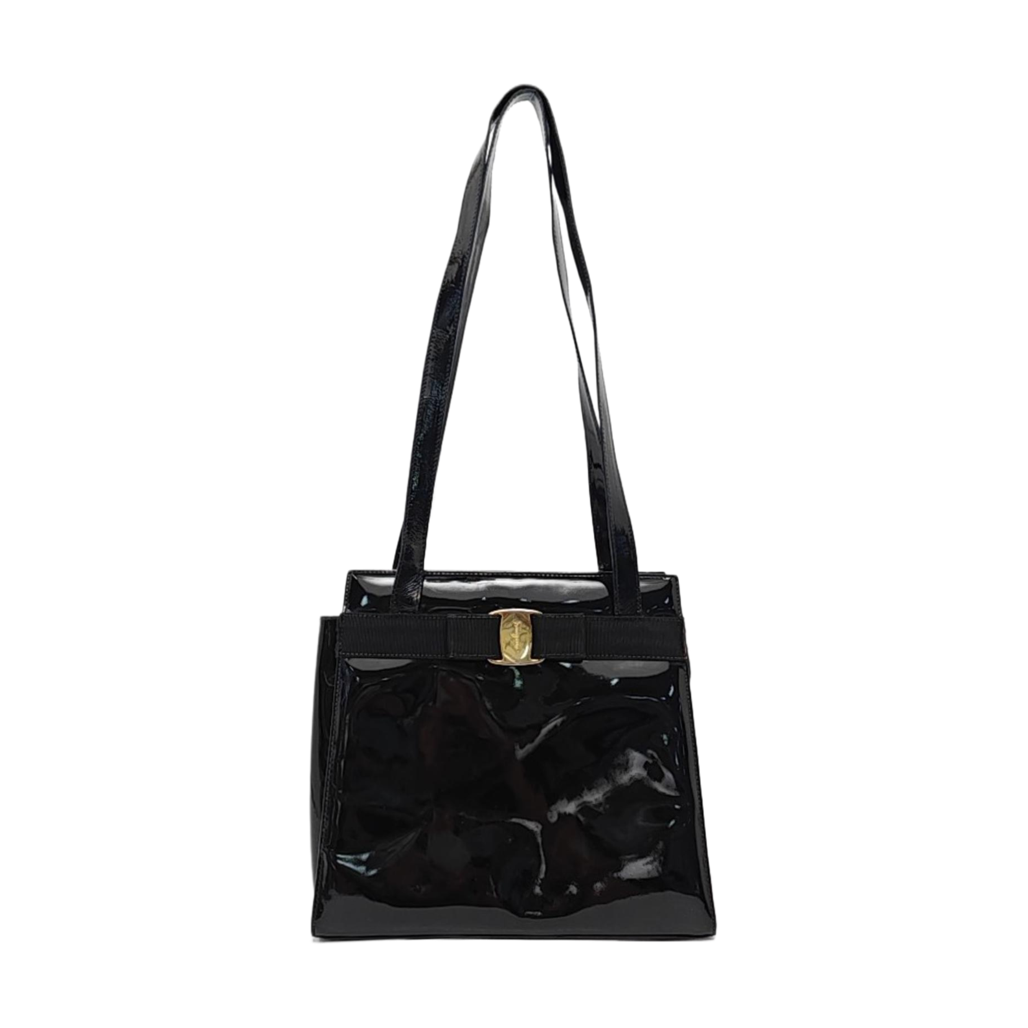 Vara Patent Leather Black