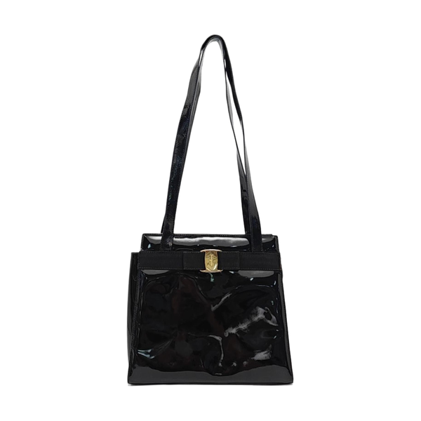 Vara Patent Leather Black