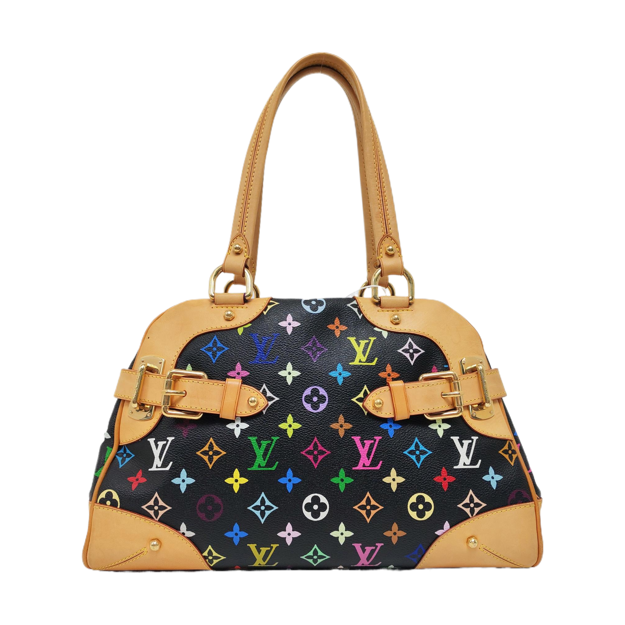 CLAUDIA Monogram Coated Canvas Black