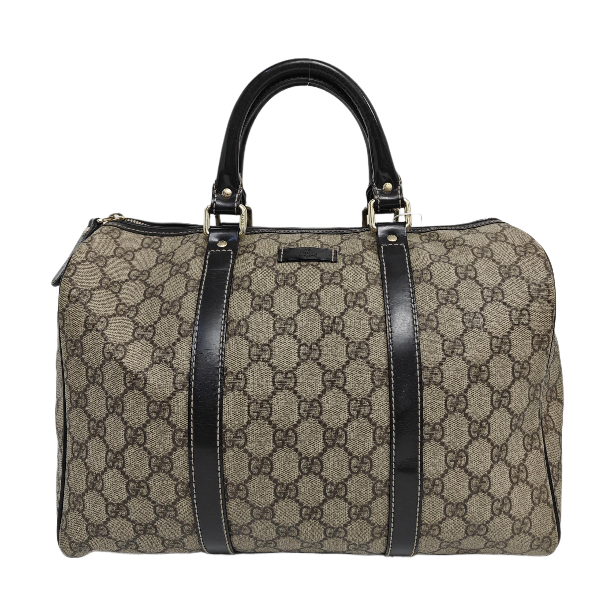 Joy Monogram Coated Canvas Beige