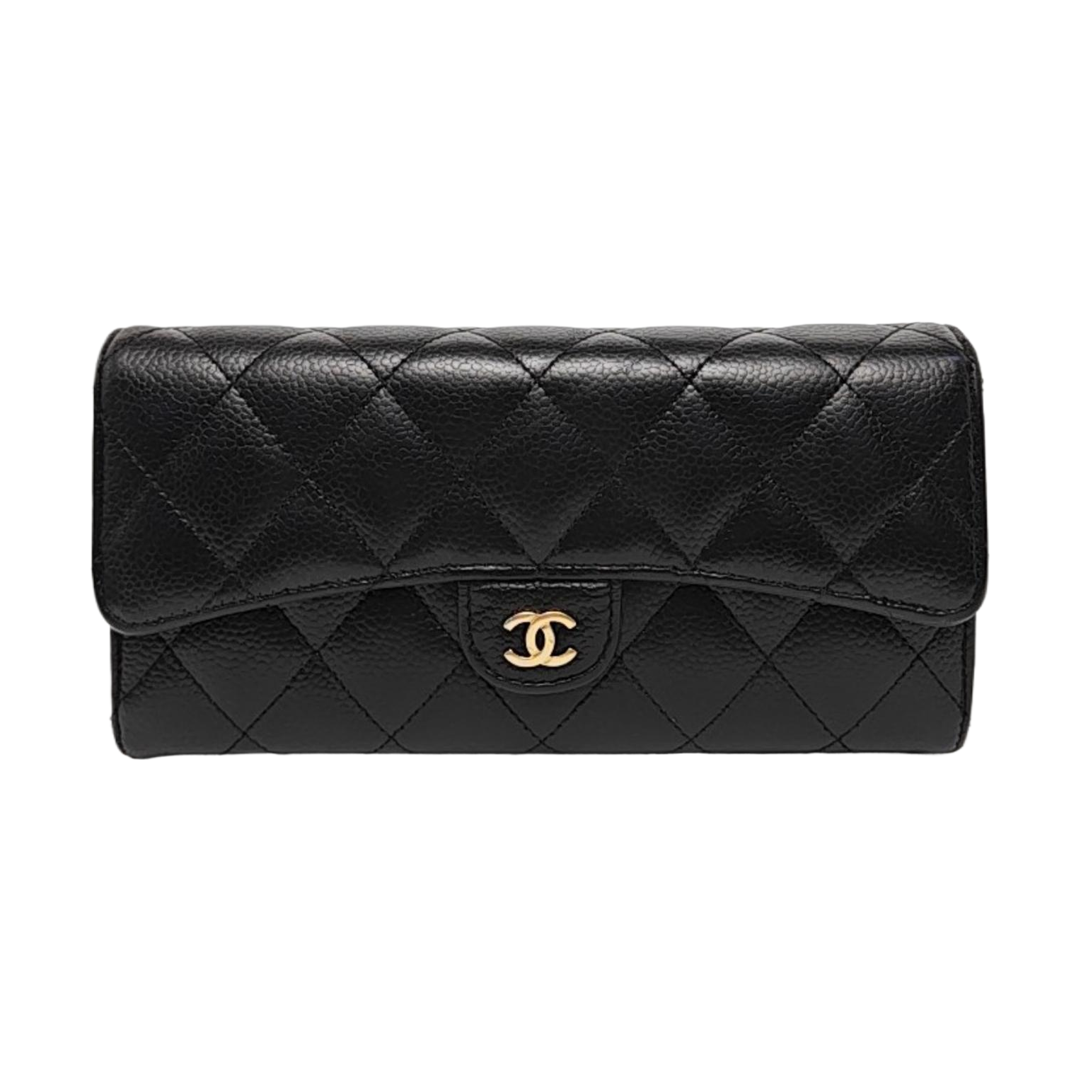 Quilted Calfskin Black