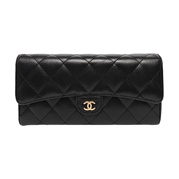 Quilted Calfskin Black