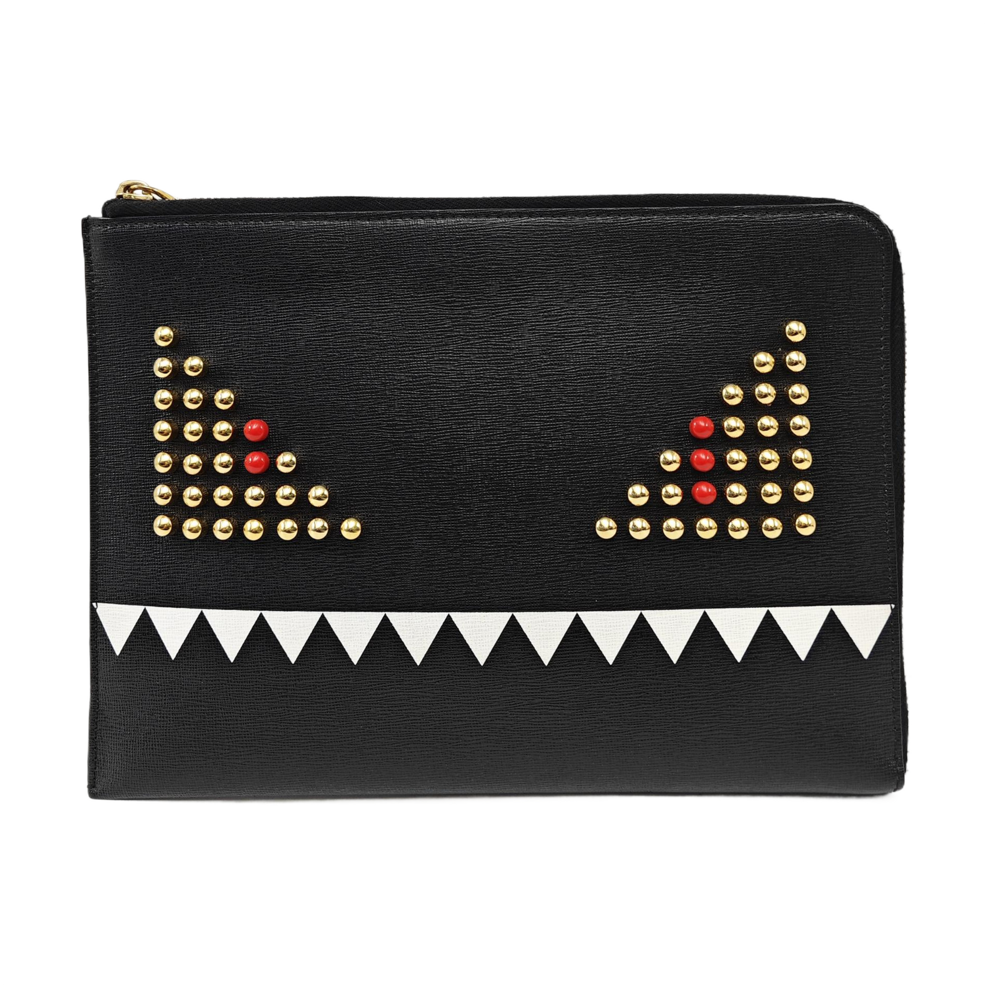 Calfskin Clutch Black
