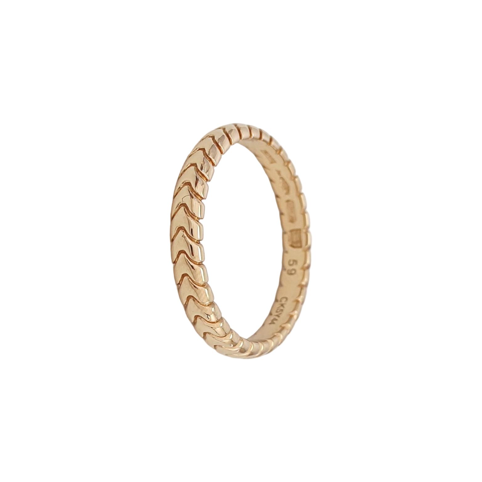 SPIGA 18k Rose Gold Ring EU 59
