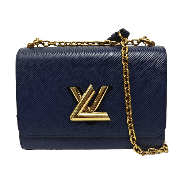 Authenticated pre-owned  TWIST MM Epi Blue - Shoulder Bag at Looply