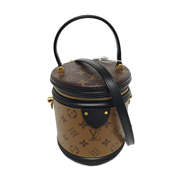 CANNES PM Monogram Coated Canvas Brown
