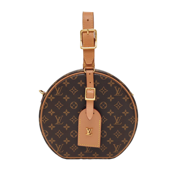 BOITE CHAPEAU PM Monogram Coated Canvas Brown