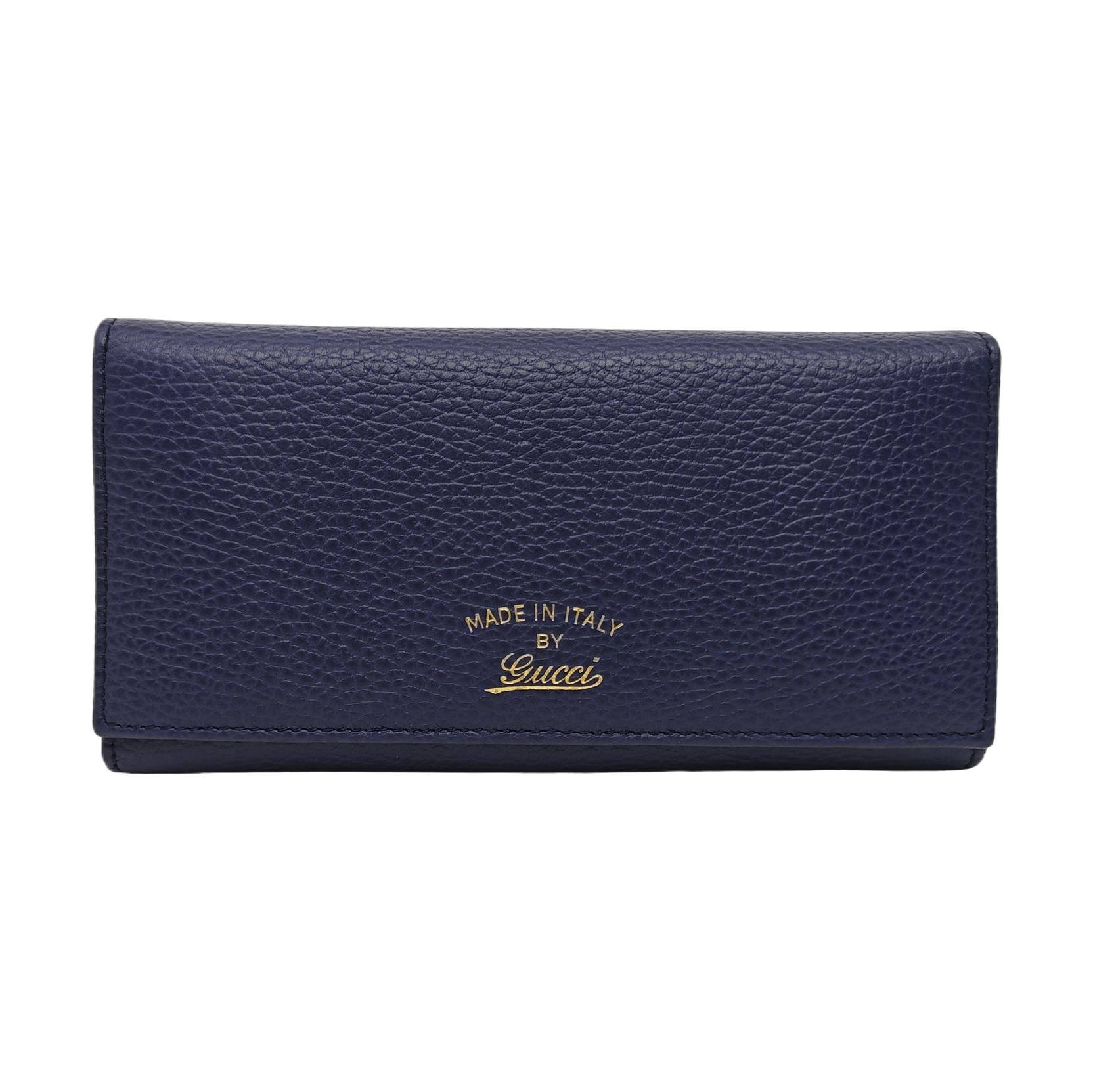 Swing Calfskin Blue Wallet