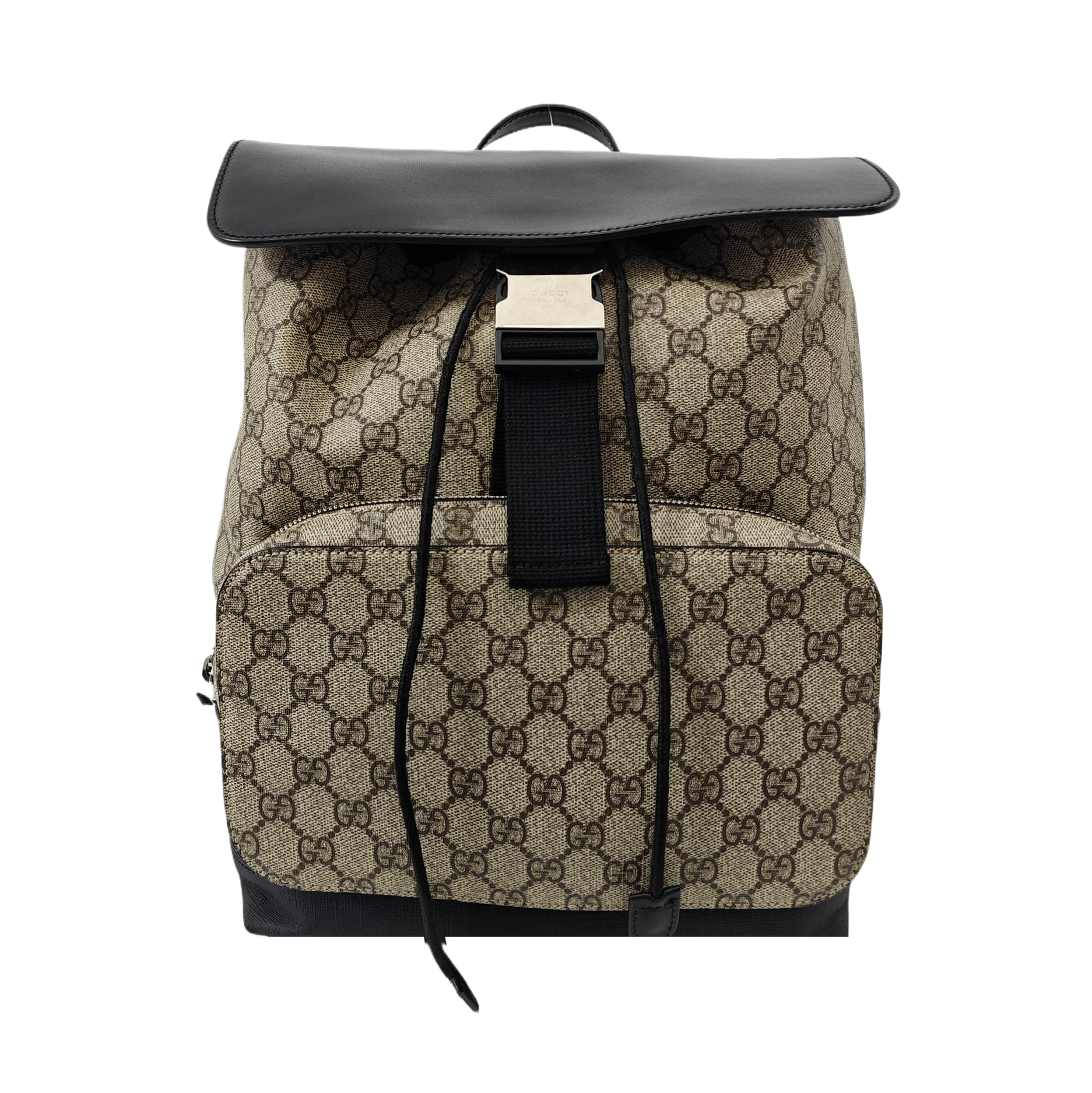 GG Supreme Monogram Coated Canvas Beige