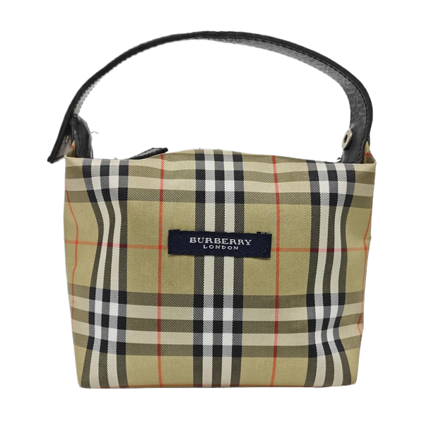 Canvas Top Handle Bag Beige