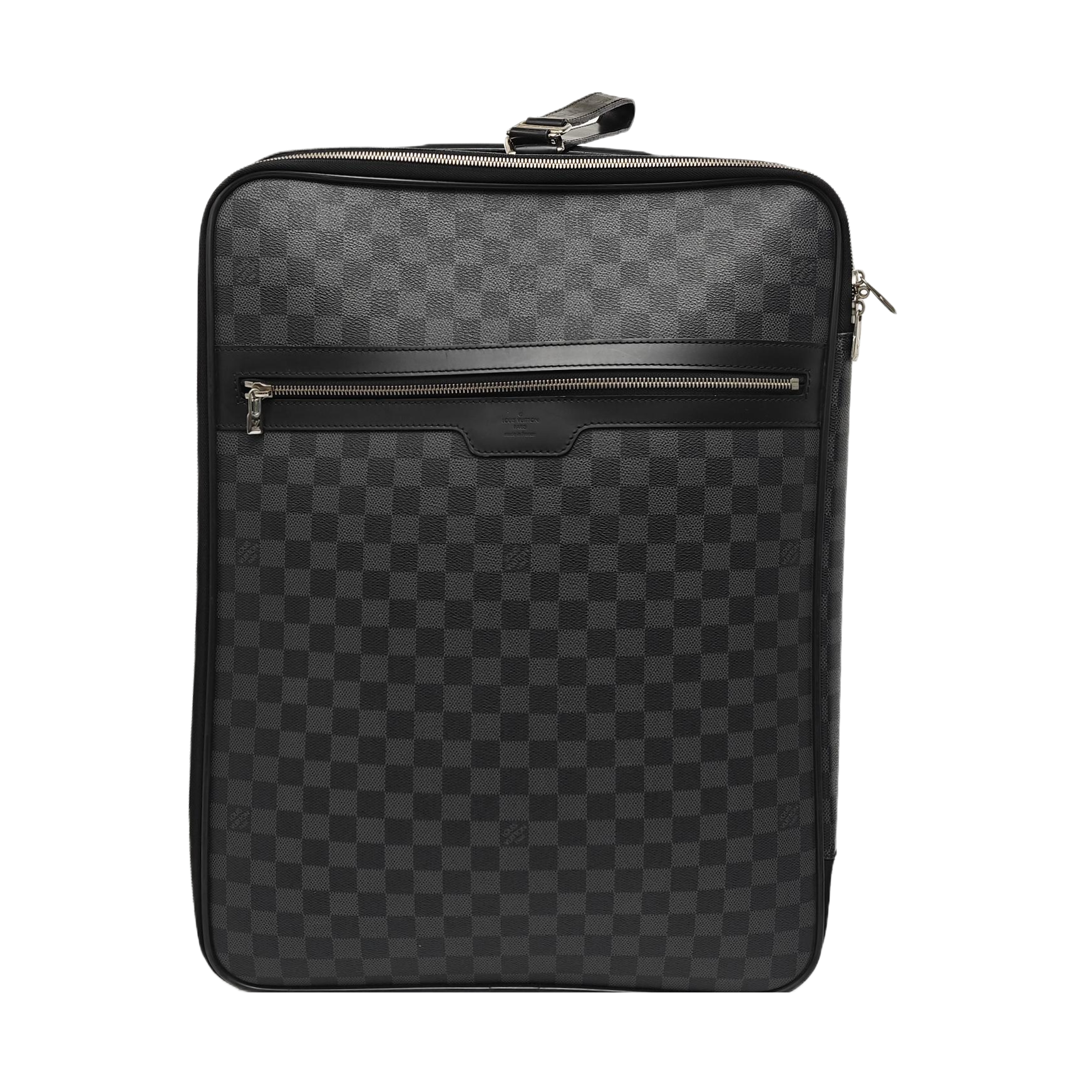 PEGASE 55 Damier Graphite Coated Canvas Black