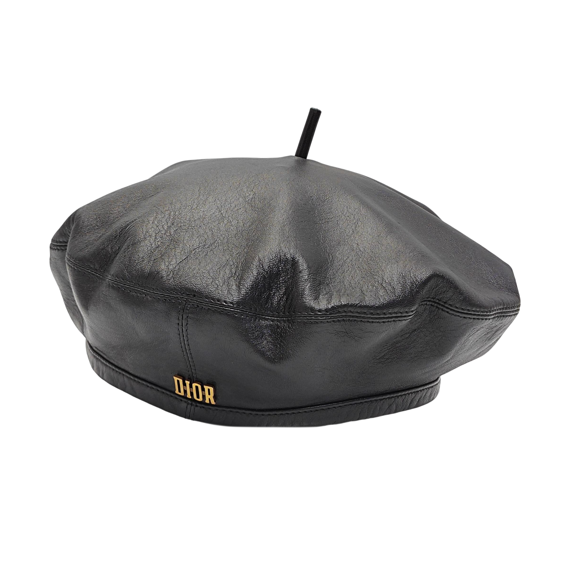Lambskin Hat Black