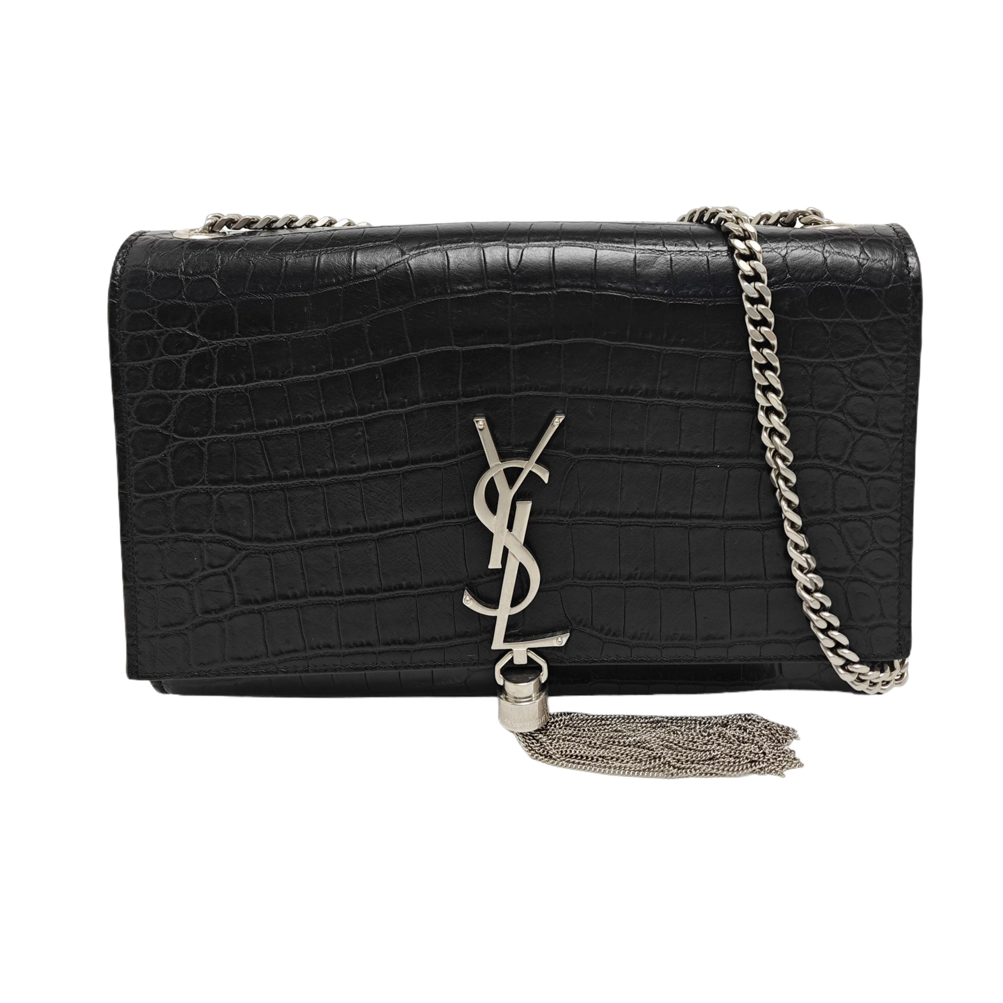 KATE Medium Calfskin Black