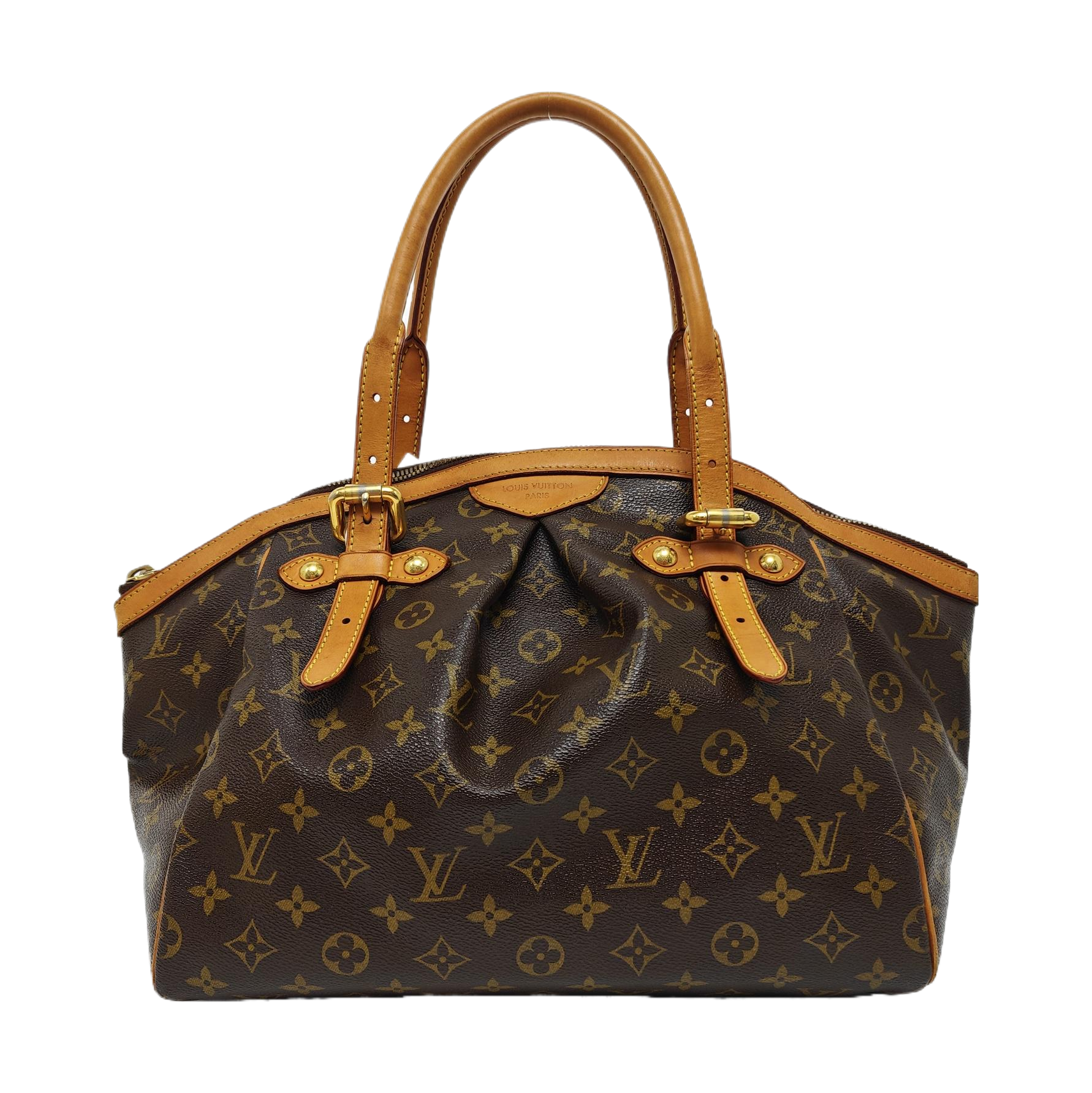 TIVOLI GM Monogram Coated Canvas Brown