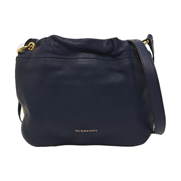 Calfskin Shoulder Bag Blue