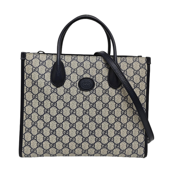 Retro Small Monogram Coated Canvas Beige